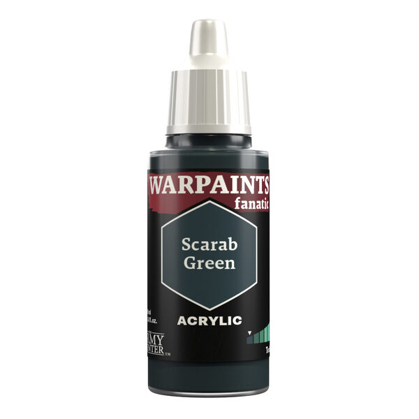 The Army Painter: Warpaints Fanatic - Scarab Green