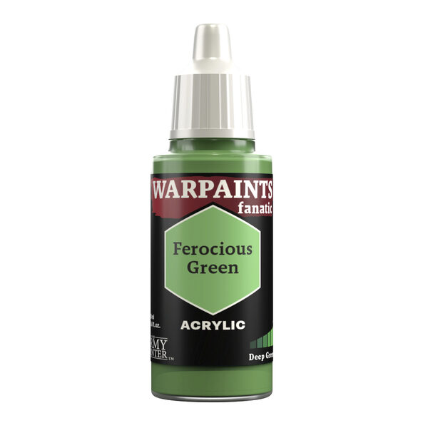 The Army Painter: Warpaints Fanatic - Ferocious Green