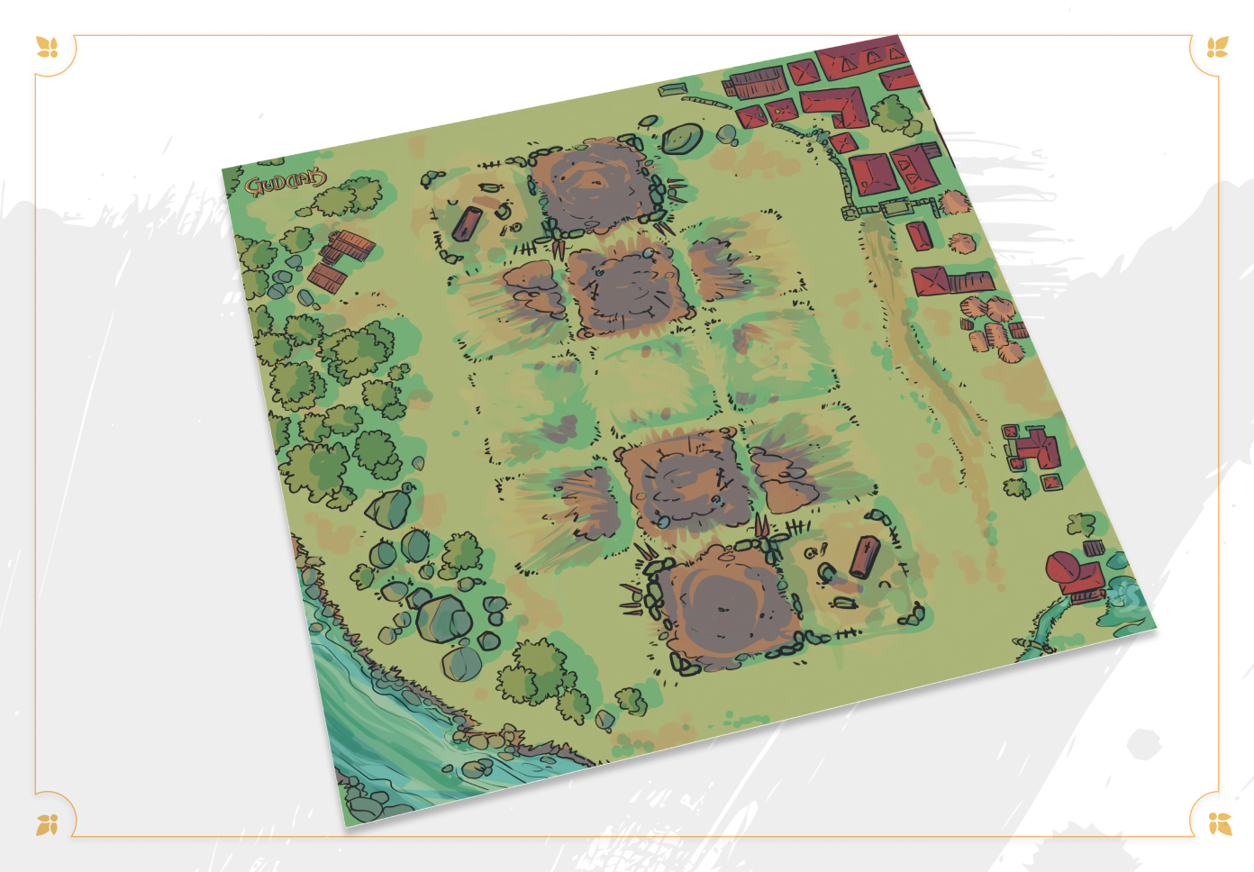 Gudnak Forest Playmat